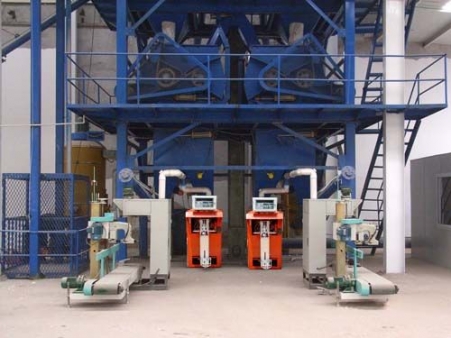 DF-70型全自動(dòng)干粉砂漿生產(chǎn)線